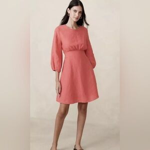BR Linen Lisa Dress NWT 16